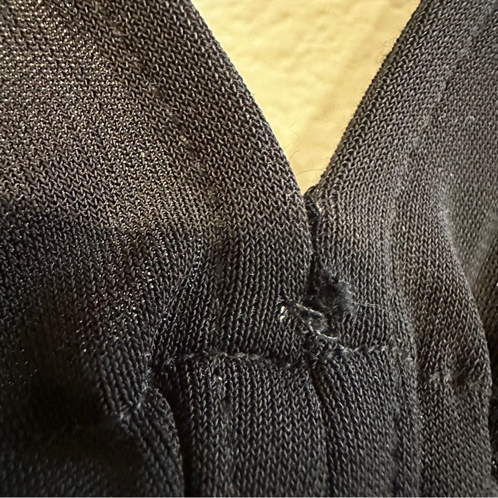 & Other Stories | L | black ring detail wide leg jumpsuit in black tank jumpsuit - Picture 10 of 12